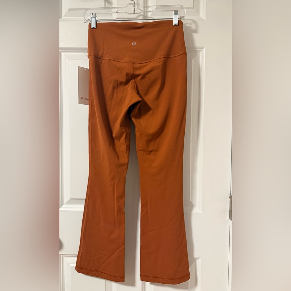 Lululemon Athletica Nulu Mini-Flare Pants in Orange